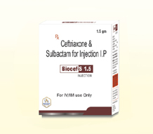 Hot gynae care products of Daksh Gynocare -	injection biocef s.JPG	